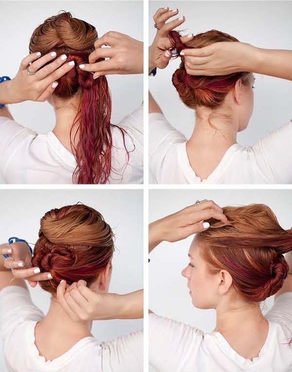 how to style wet hair