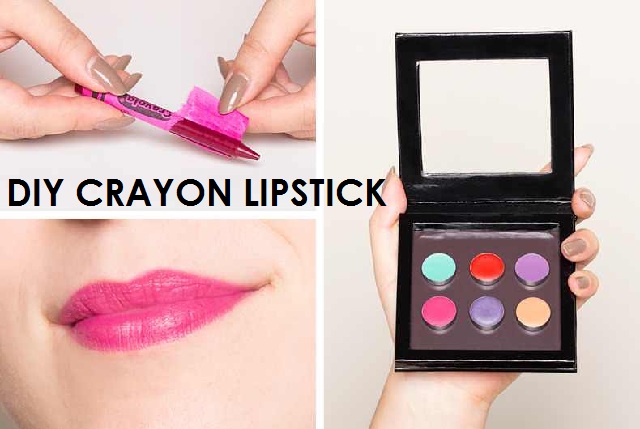 how to make lipstick out of crayons