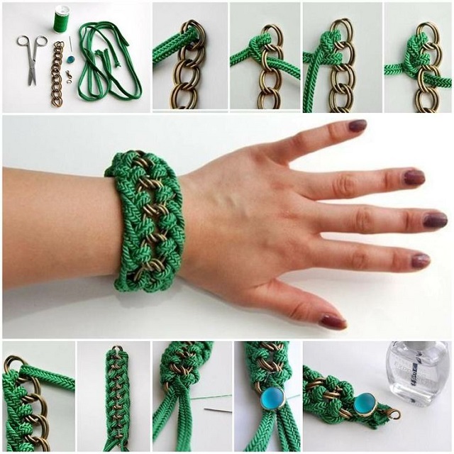 Creative chaîne et de câble Bracelets - Tutoriels bricolage