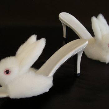High Heel Bunny Slippers