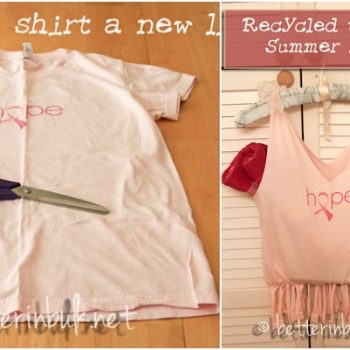 Transform Your T-shirt into a Bag