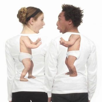 evian baby t shirt