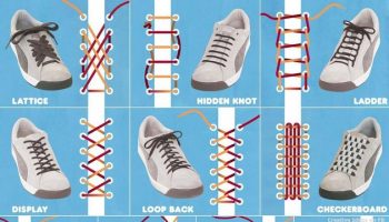 ways to lace up your shoes