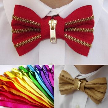 zipper bow tie