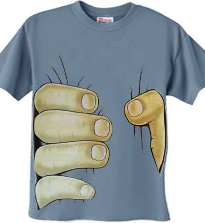 Big Hand Shirt - AllDayChic