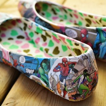 comic book shoes
