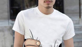 large hand shirt