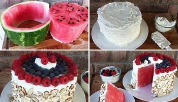watermelon cake