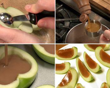 Caramel Apple Jello Shots