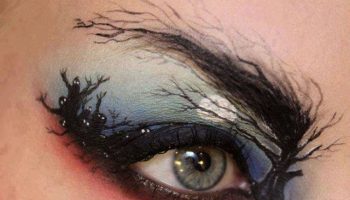 Creative makeup by Sandra Holmbom