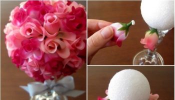 DIY Simple Flower-Ball-Bouquet
