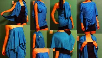 Easy No-sew Infinity Wrap Knock-Off