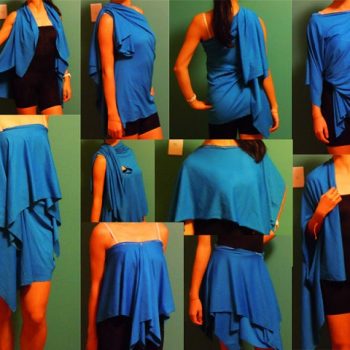 Easy No-sew Infinity Wrap Knock-Off