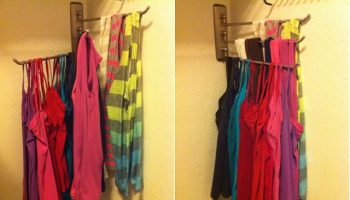 Idea to Organize Tank Tops