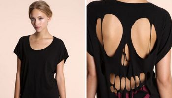 Back Hollow Cut Out Top – DIY