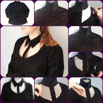 Cut Out Shirt for a Chic Look – DIY