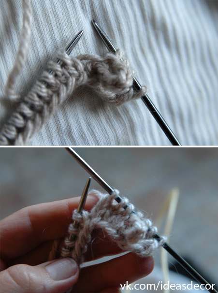 How to Knit Hedgehog Mittens - DIY (4)