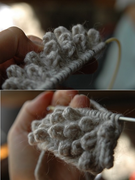 How to Knit Hedgehog Mittens - DIY (8)