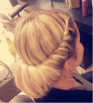 Ringlet Headband Hairstyle