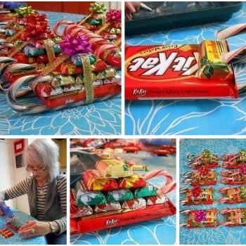 How to Make Adorable Candy Sleighs – DIY