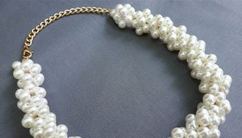 Pearl Beads Necklace – DIY (2)