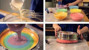 Rainbow Cake Recipe