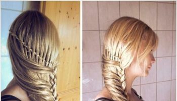 Braided hairstyle – DIY
