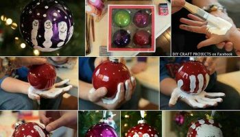 Easy Way to Make Amazing Christmas Tree Balls – DIY
