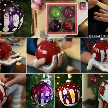 Easy Way to Make Amazing Christmas Tree Balls – DIY
