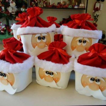 Ice-cream-box-Santa-Clause