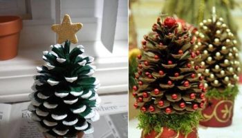 Mini Christmas Trees – DIY