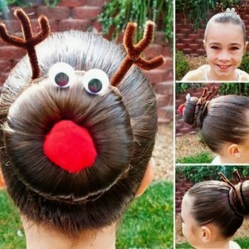 cute-hairstyles-rudolph-bun