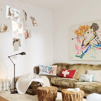 Beautiful Apartment Design with Rustic Accents (2)