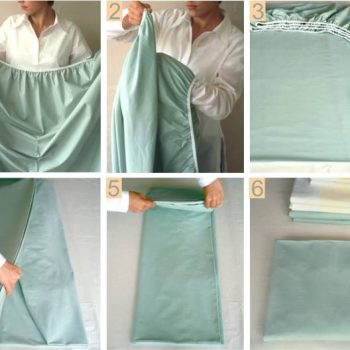 How to Fold a Fitted Sheet Easily – DIY