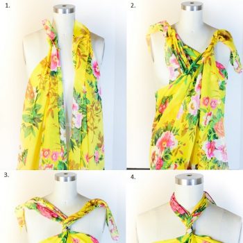 How to Make a Scarf Halter Top