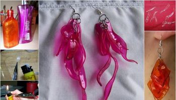 Jewelry Made From Recycled Plastic Bottles – DIY