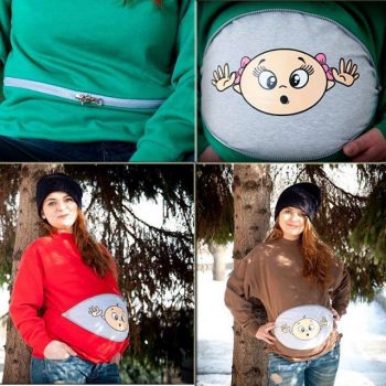 Funny Maternity Sweatshirt
