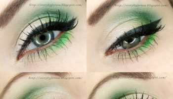 Lime Shaded Make-up – DIY