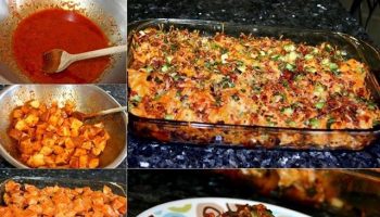 Loaded Potato & Buffalo Chicken Casserole – Recipe