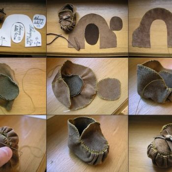 Mini Moccasins – DIY
