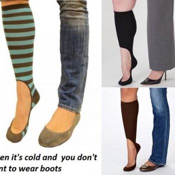 No Show High Knee Socks For When You Need a Break From Boots