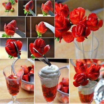 Strawberry Roses Dessert (2)