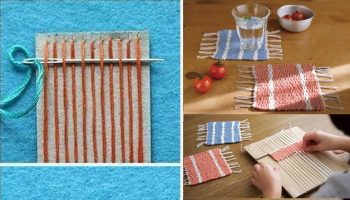 Woven Coasters – DIY