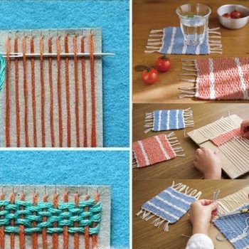 Woven Coasters – DIY