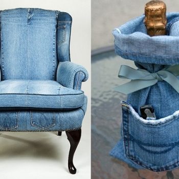 Amazing Way to Reuse Denim – Jeans Upholstery (2)