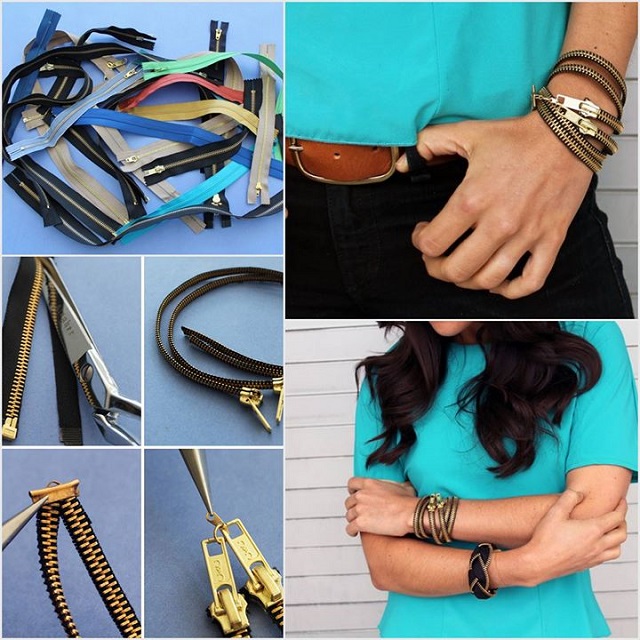 Creative Zipper Bracelet - DIY - AllDayChic