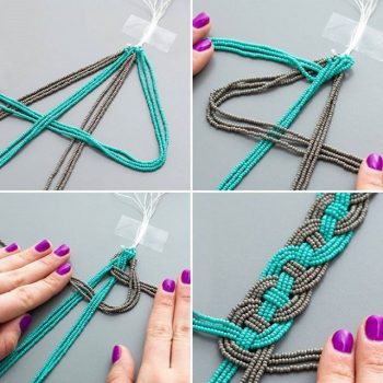 Woven Bead Statement Necklace – DIY