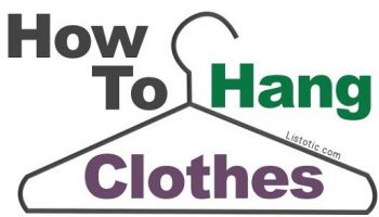 Hang clothes 10 times faster than you usually do.