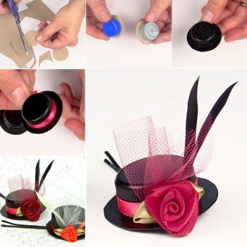 Lovely Hair Accessories from Bottle Caps – DIY