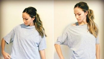 Create a Stylish Apparel Without Sewing - DIY - AllDayChic